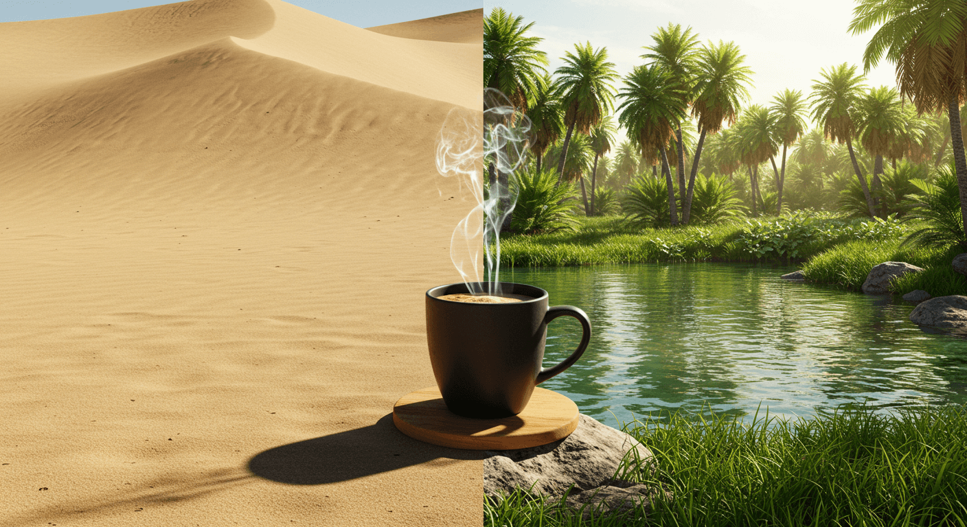 czy kawa odwadnia nawadnia organizm