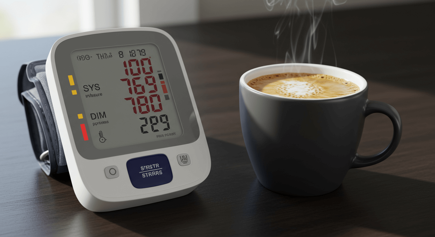 czy kawa podnosi ciśnienie