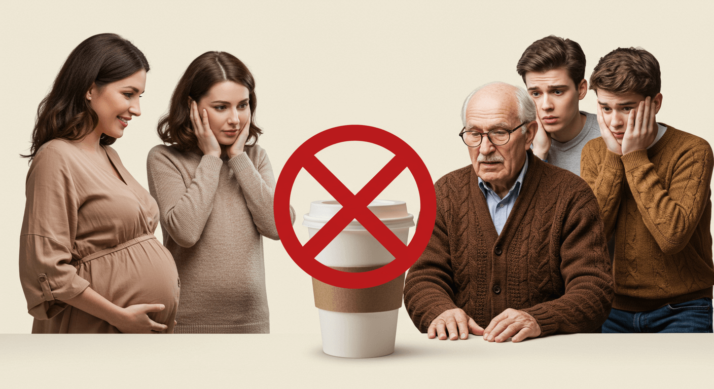 kto nie powinien pić kawy