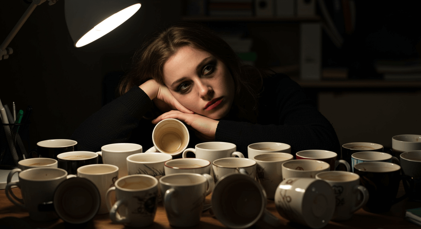 za dużo kawy - objawy