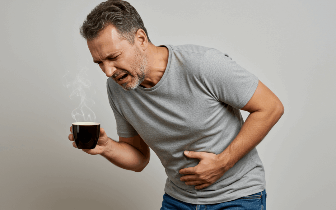 Czy kawa szkodzi na żołądek – brutalna prawda o tym, co mała czarna robi z Twoim brzuchem